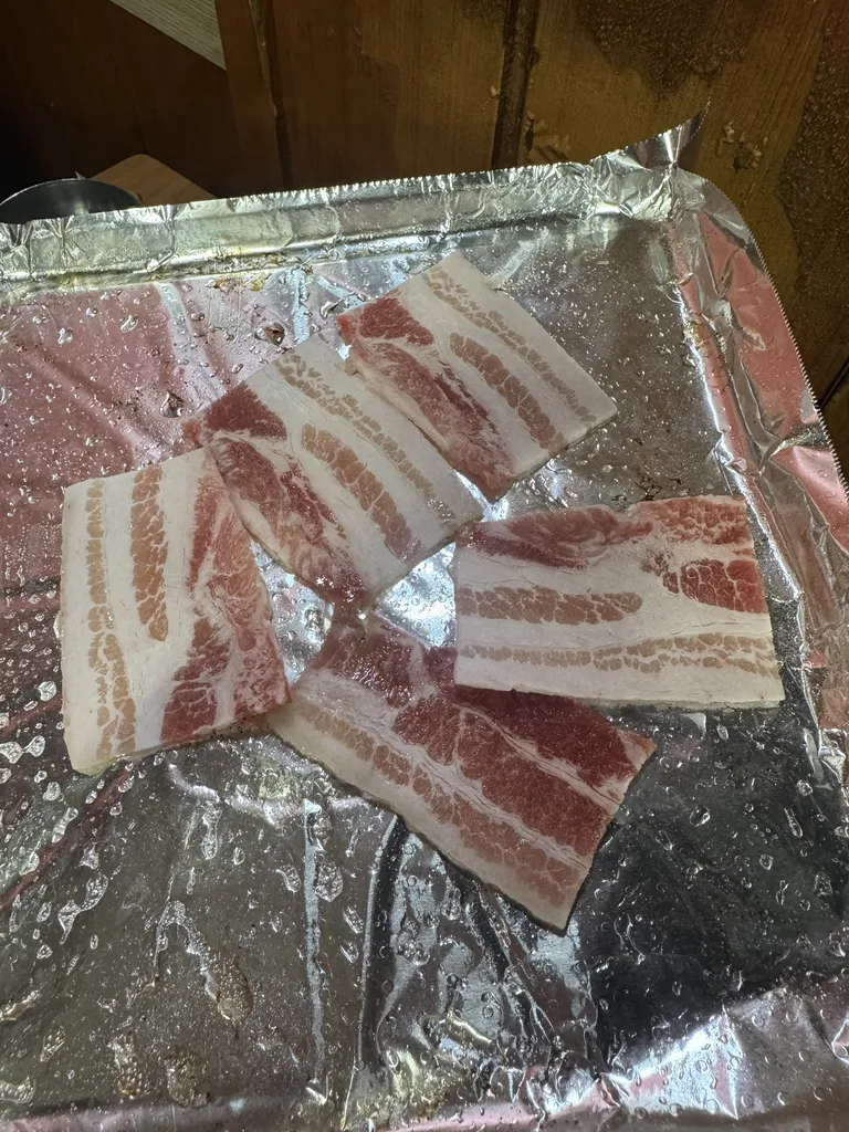 조리 전 냉동 삼겹살